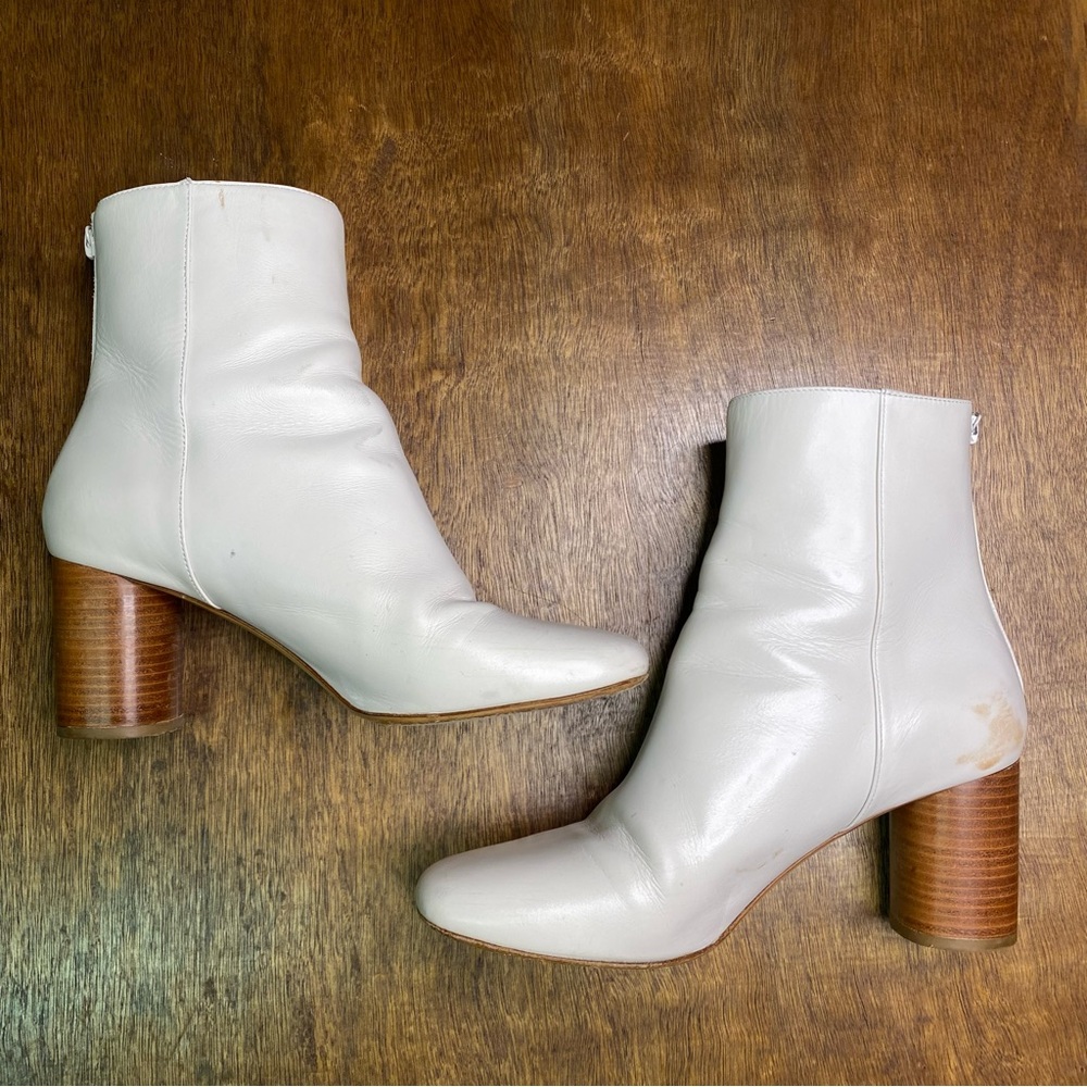 Sandro Leather Ankle Boots Womens 39 US 9
